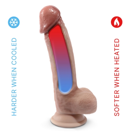 Фаллос Silexd Premium 9" Real Skin