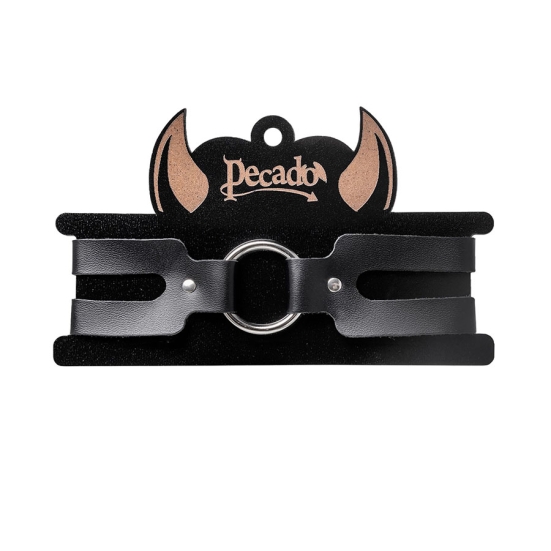 Чокер-ошейник из кожи Pecado 03123