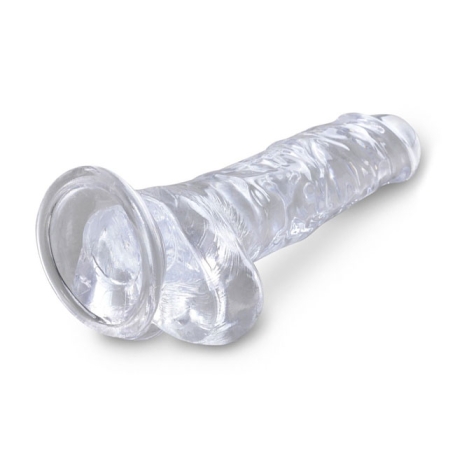 Фаллос King Cock Clear 8", Pipedream