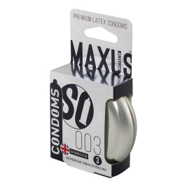Экстремально тонкие презервативы MAXUS X-Edition