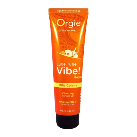 Лубрикант с эффектом вибрации Orgie Lube Tube Vibe Medium