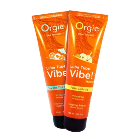 Лубрикант с эффектом вибрации Orgie Lube Tube Vibe Medium